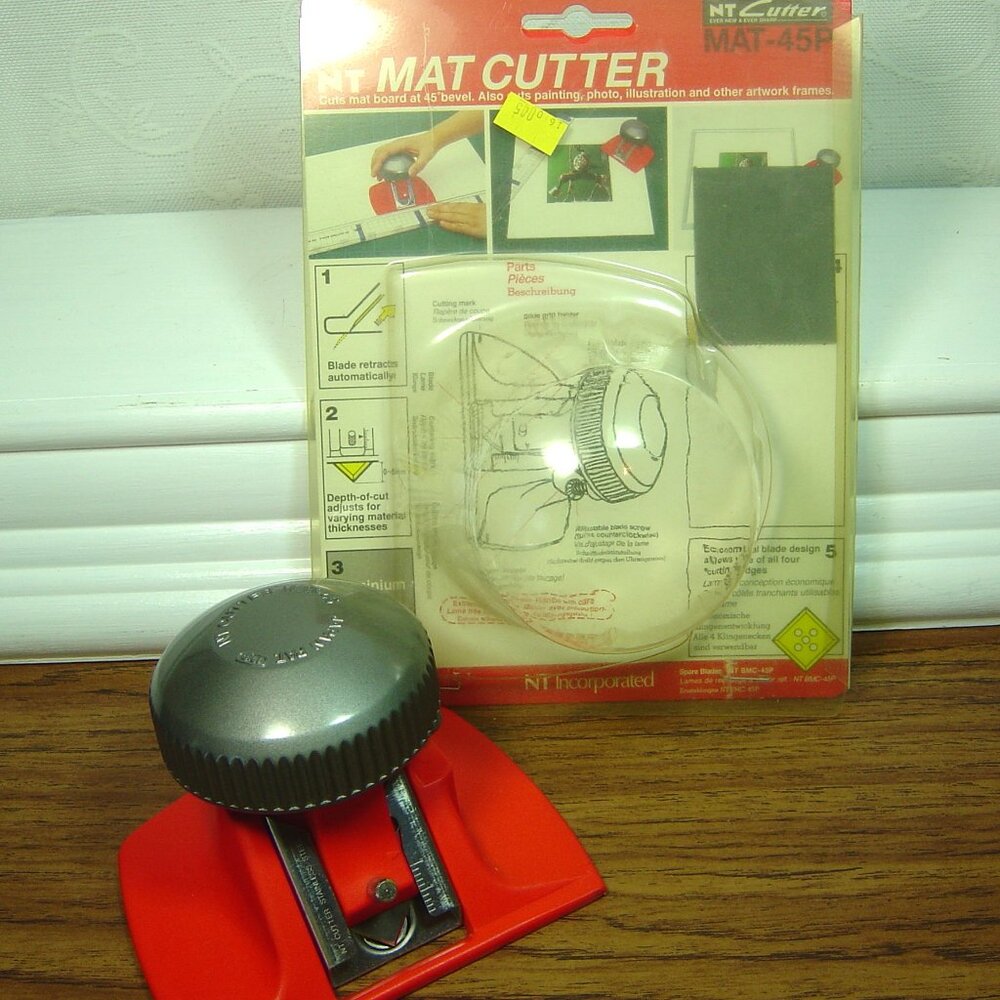 NT mat cutter-45P-cuts mat board at 45 degree angle